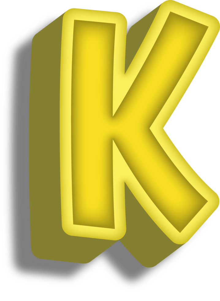 Cartoon Happy Alphabet Letter and Number png