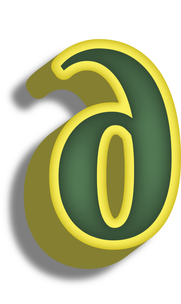 Cartoon Happy Alphabet Letter and Number png