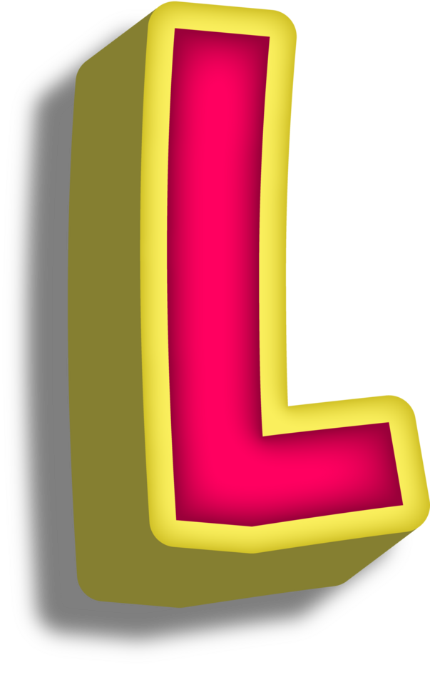 Cartoon Happy Alphabet Letter and Number png