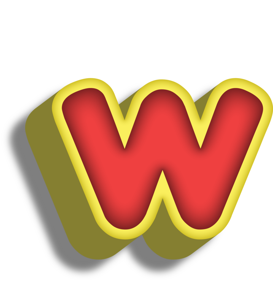 Cartoon Happy Alphabet Letter and Number png