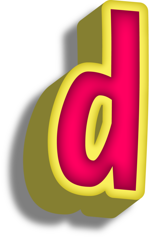 Cartoon Happy Alphabet Letter and Number png