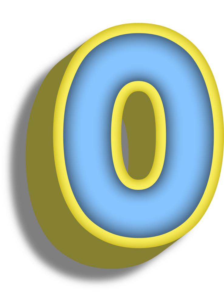 Cartoon Happy Alphabet Letter and Number png