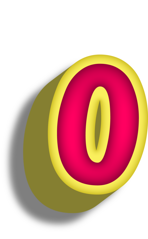 Cartoon Happy Alphabet Letter and Number png