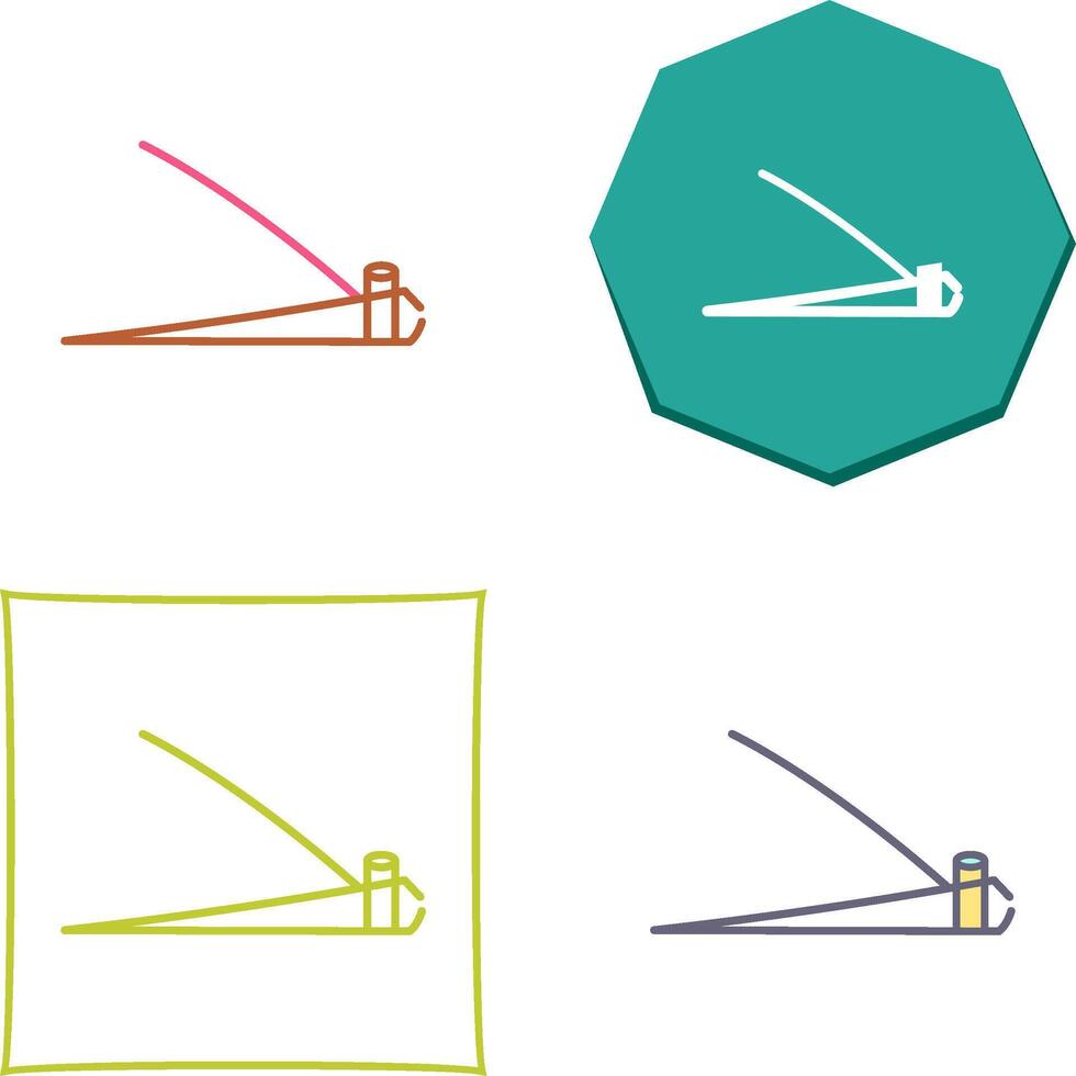Nailcutter Icon Design vector