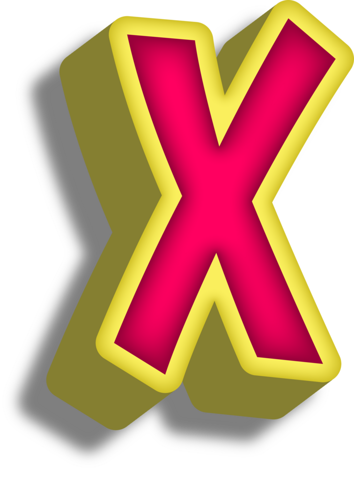 Cartoon Happy Alphabet Letter and Number png