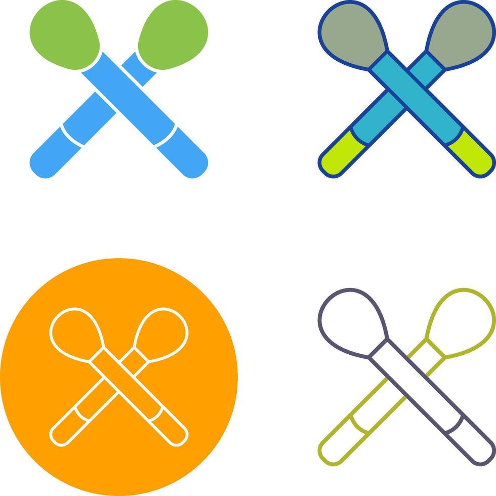Brushes Icon Design vector