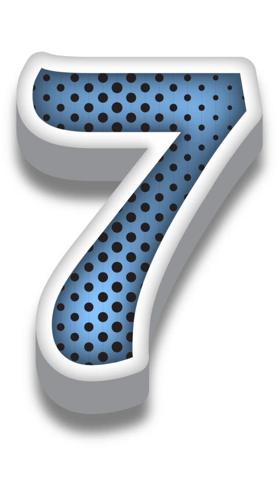 3D Cartoon Alphabet Letter and Number png