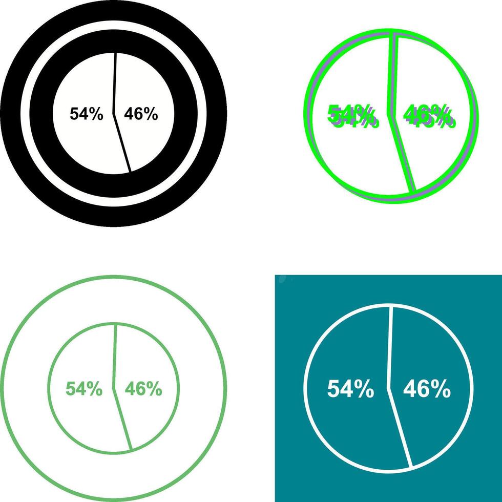 Candidate Stats Icon Design vector