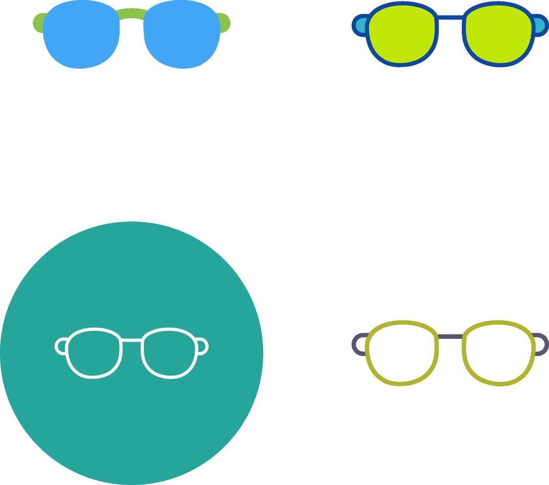 Sunglasses Icon Design vector