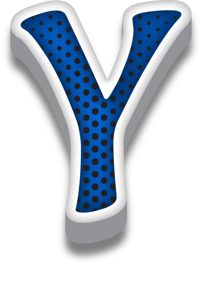 3D Cartoon Alphabet Letter and Number png