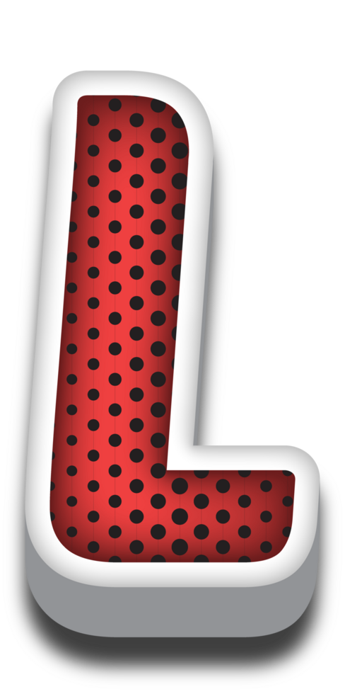 3D Cartoon Alphabet Letter and Number png