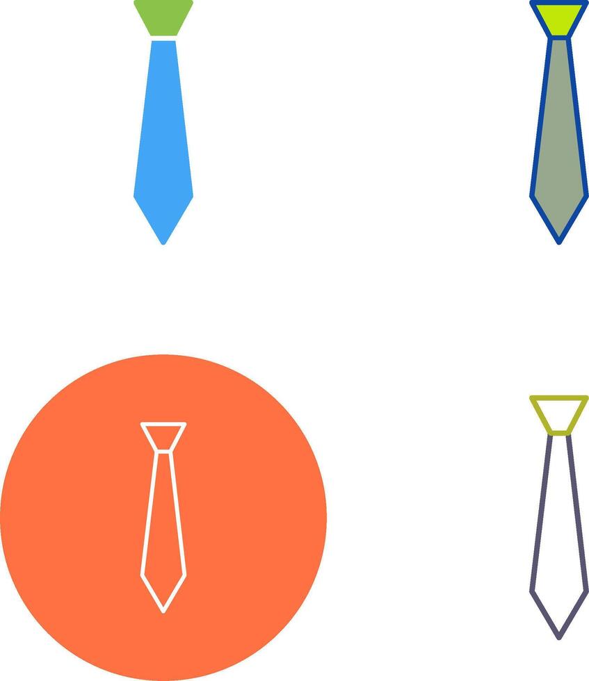 Tie Icon Design vector