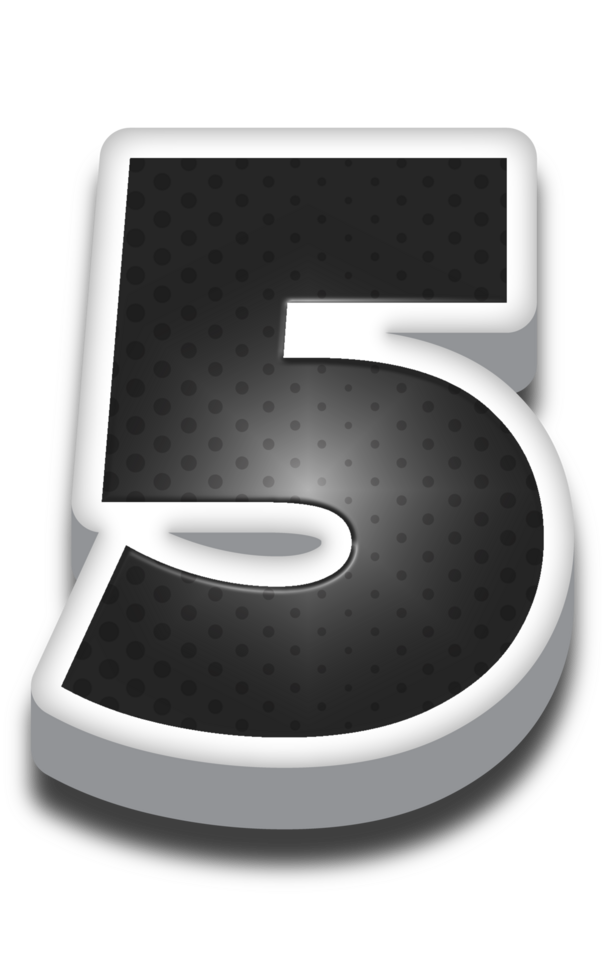 3D Cartoon Alphabet Letter and Number png