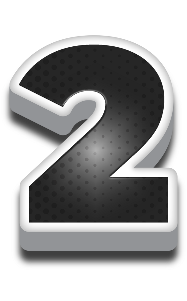 3D Cartoon Alphabet Letter and Number png