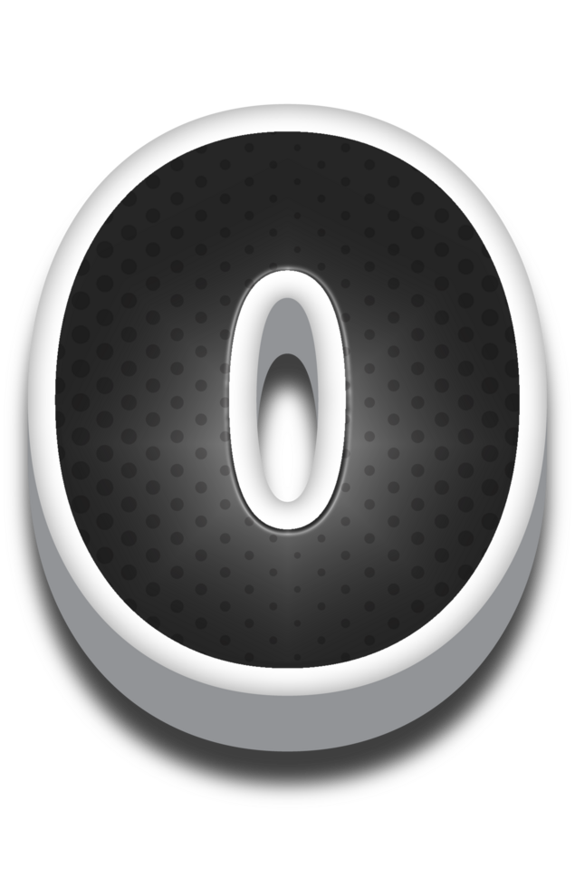 3D Cartoon Alphabet Letter and Number png