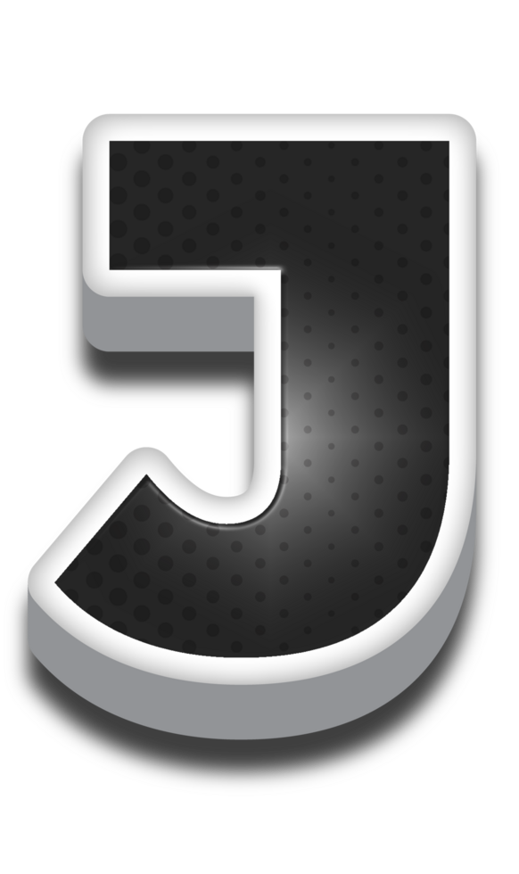 3D Cartoon Alphabet Letter and Number png