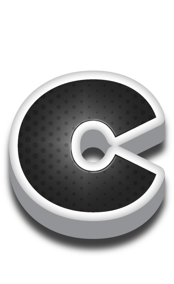 3D Cartoon Alphabet Letter and Number png