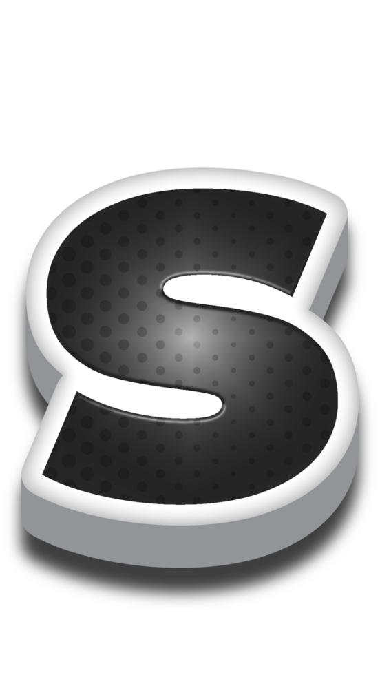 3D Cartoon Alphabet Letter and Number png