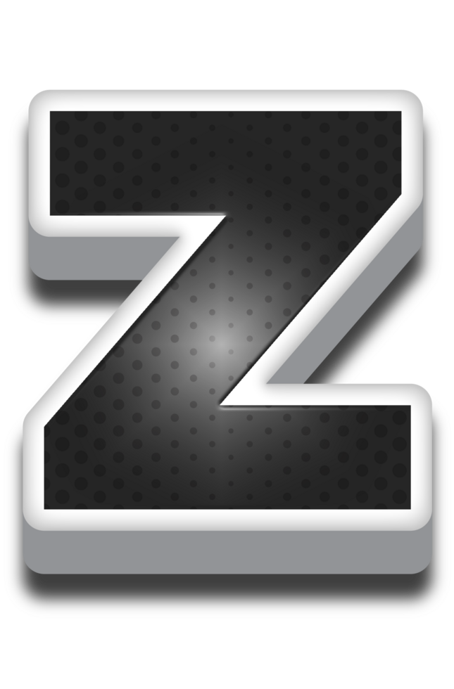 3D Cartoon Alphabet Letter and Number png