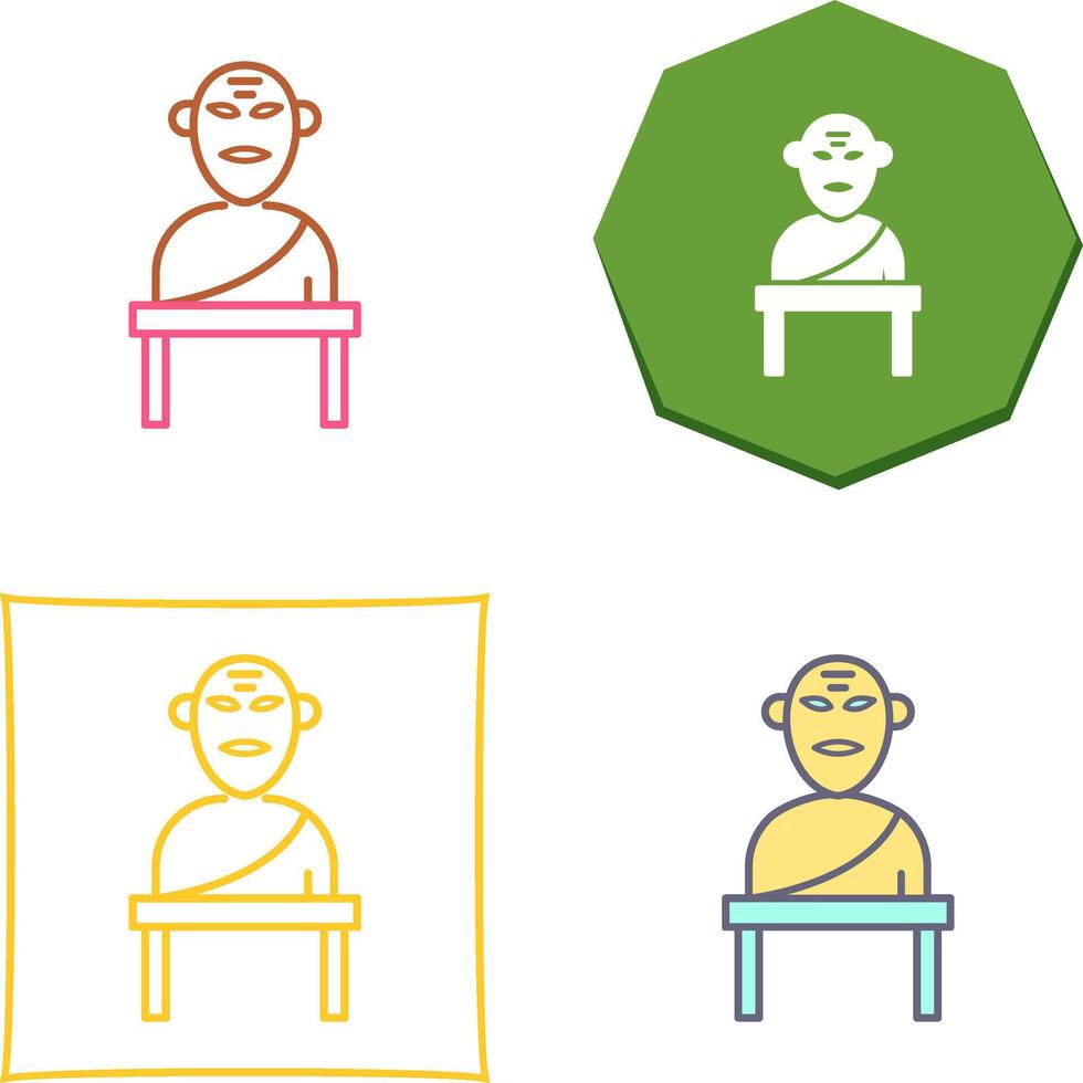 Greek god Icon Design vector
