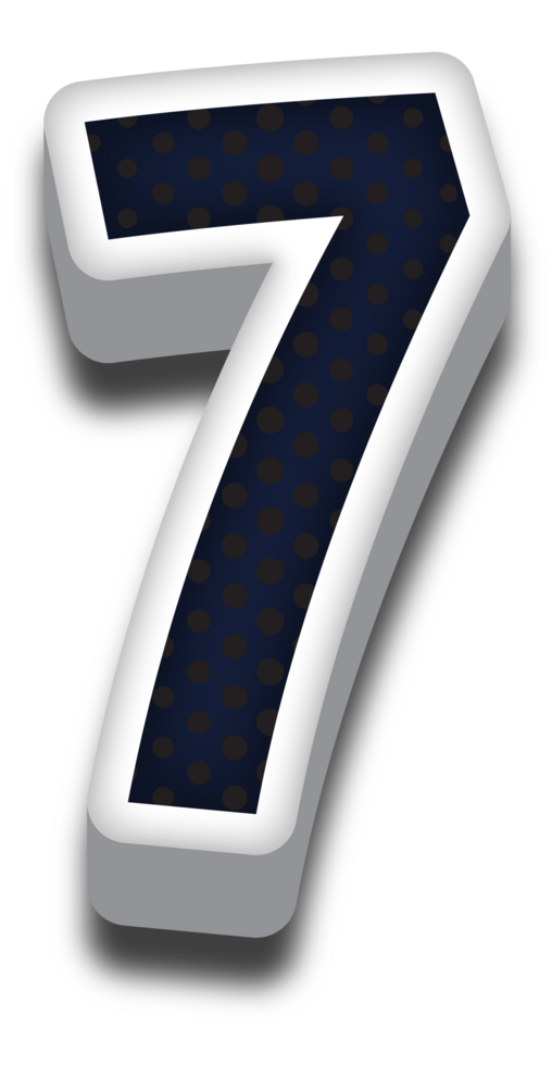 3D Cartoon Alphabet Letter and Number png