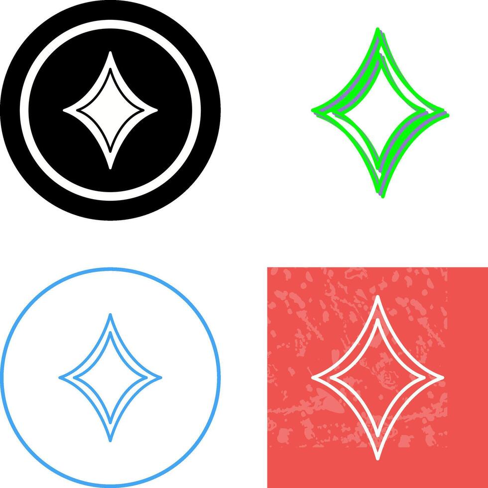 Diamond Icon Design vector
