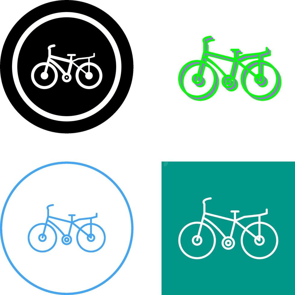 Bicycle Icon Design vector