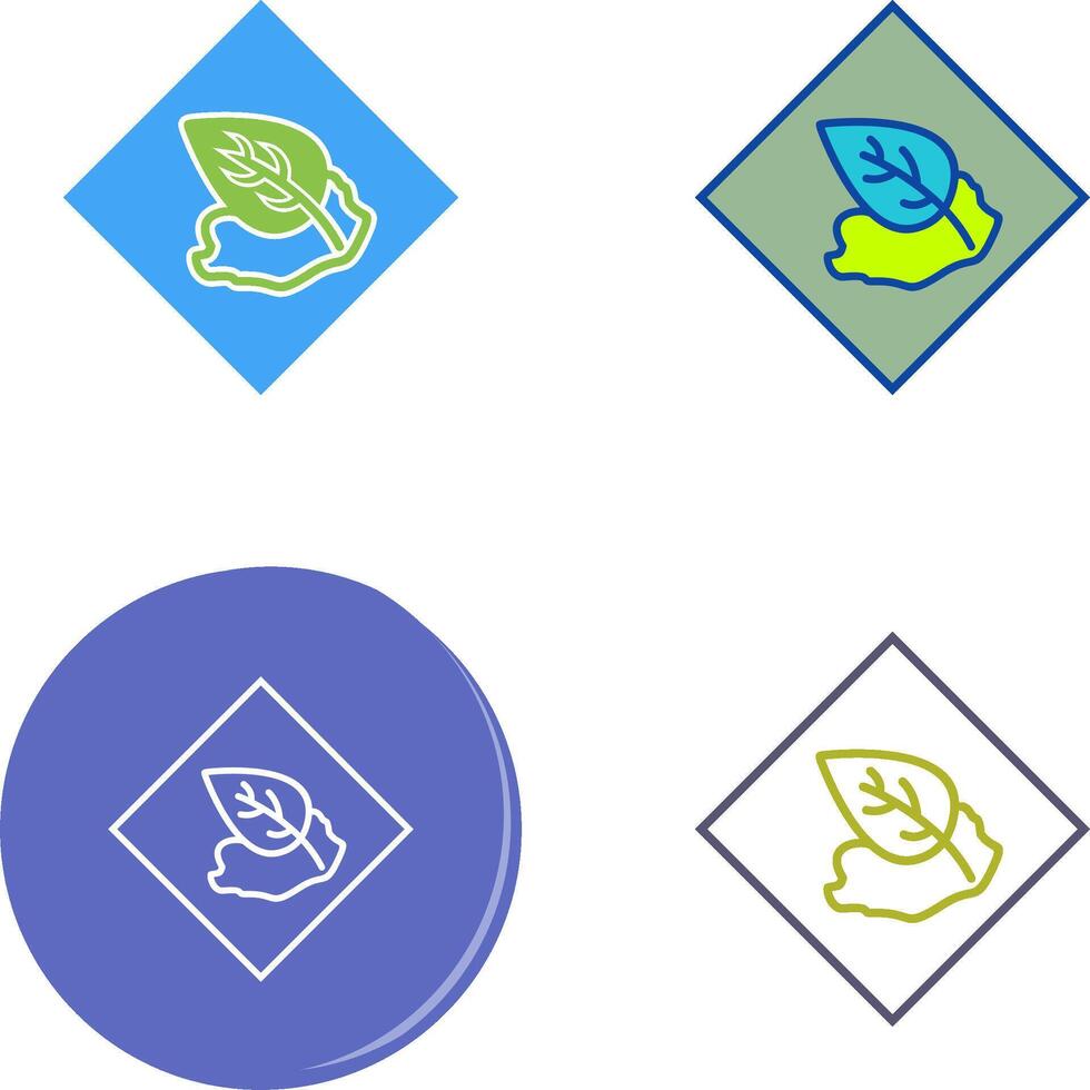 Environment Hazard Icon Design vector