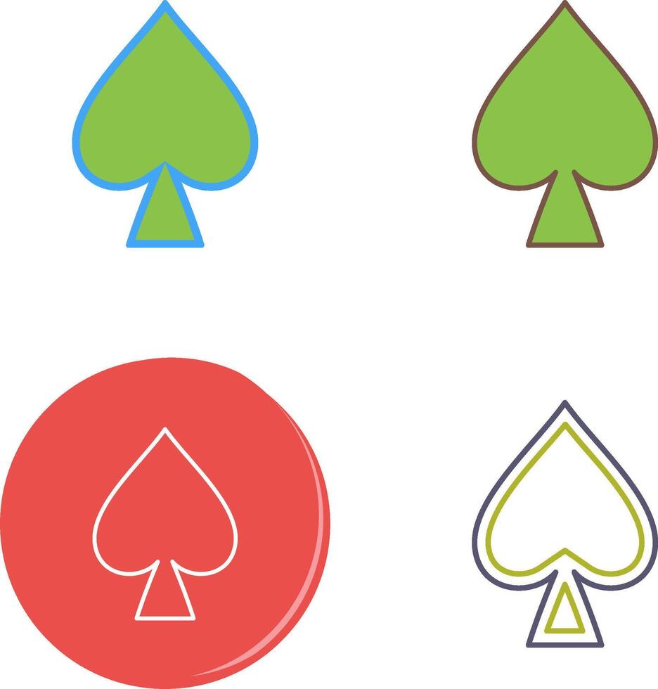 Spade Icon Design vector