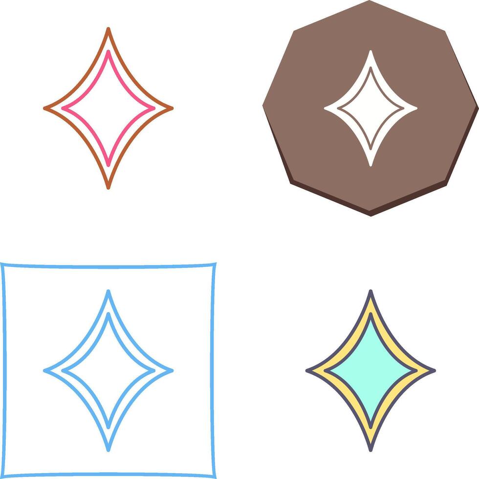 Diamond Icon Design vector