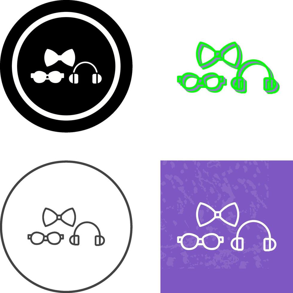 Accessories Icon Design vector