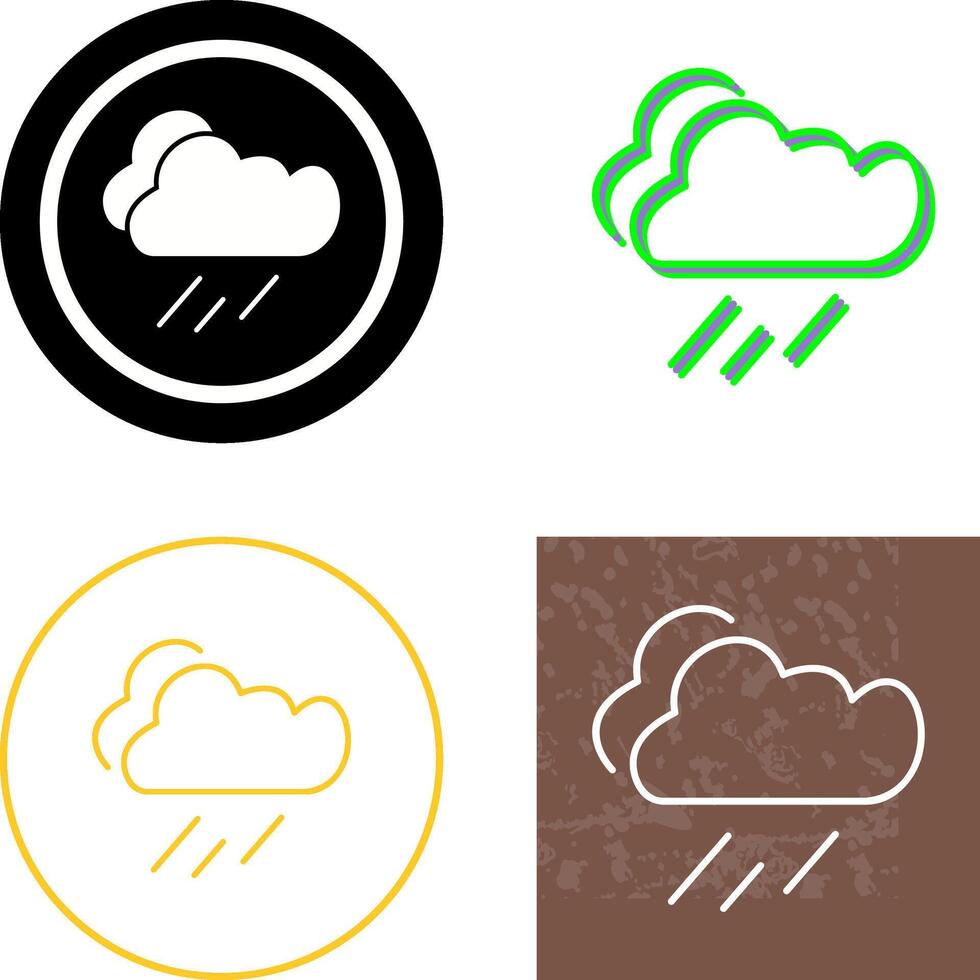 Rain Icon Design vector