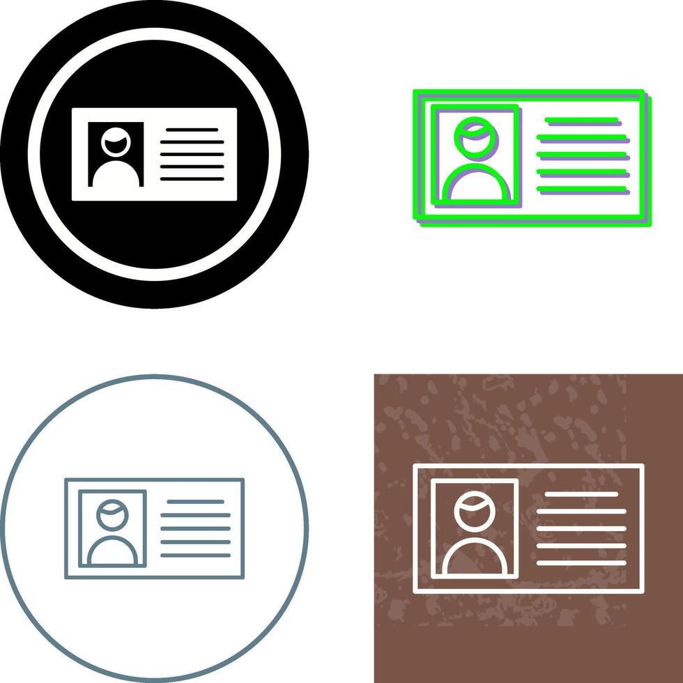 Male Profile Icon Design vector