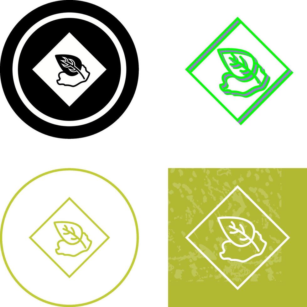 Environment Hazard Icon Design vector