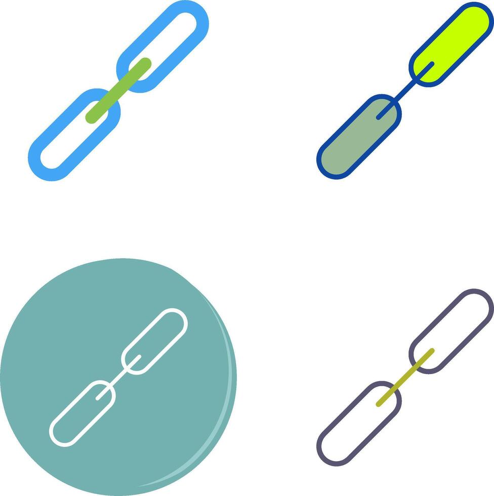 Link Building Icon Design vector