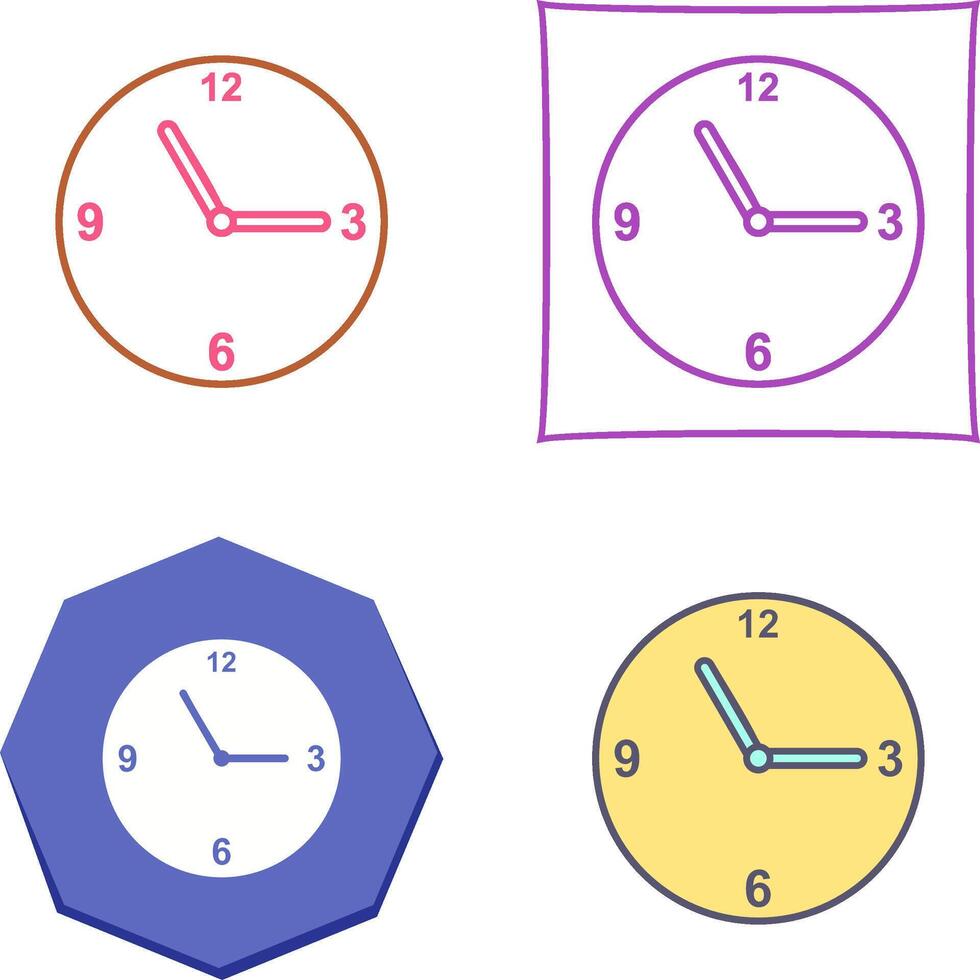 Time Icon Design vector