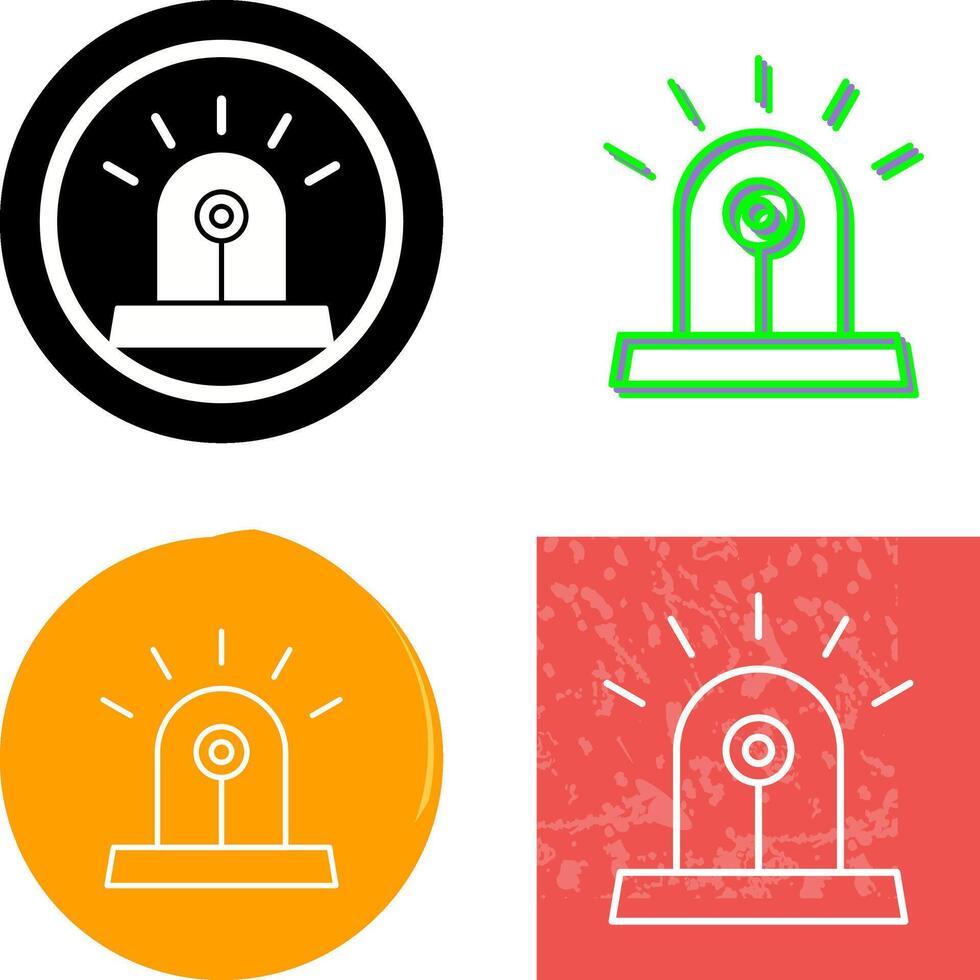 Unique Siren Icon Design vector