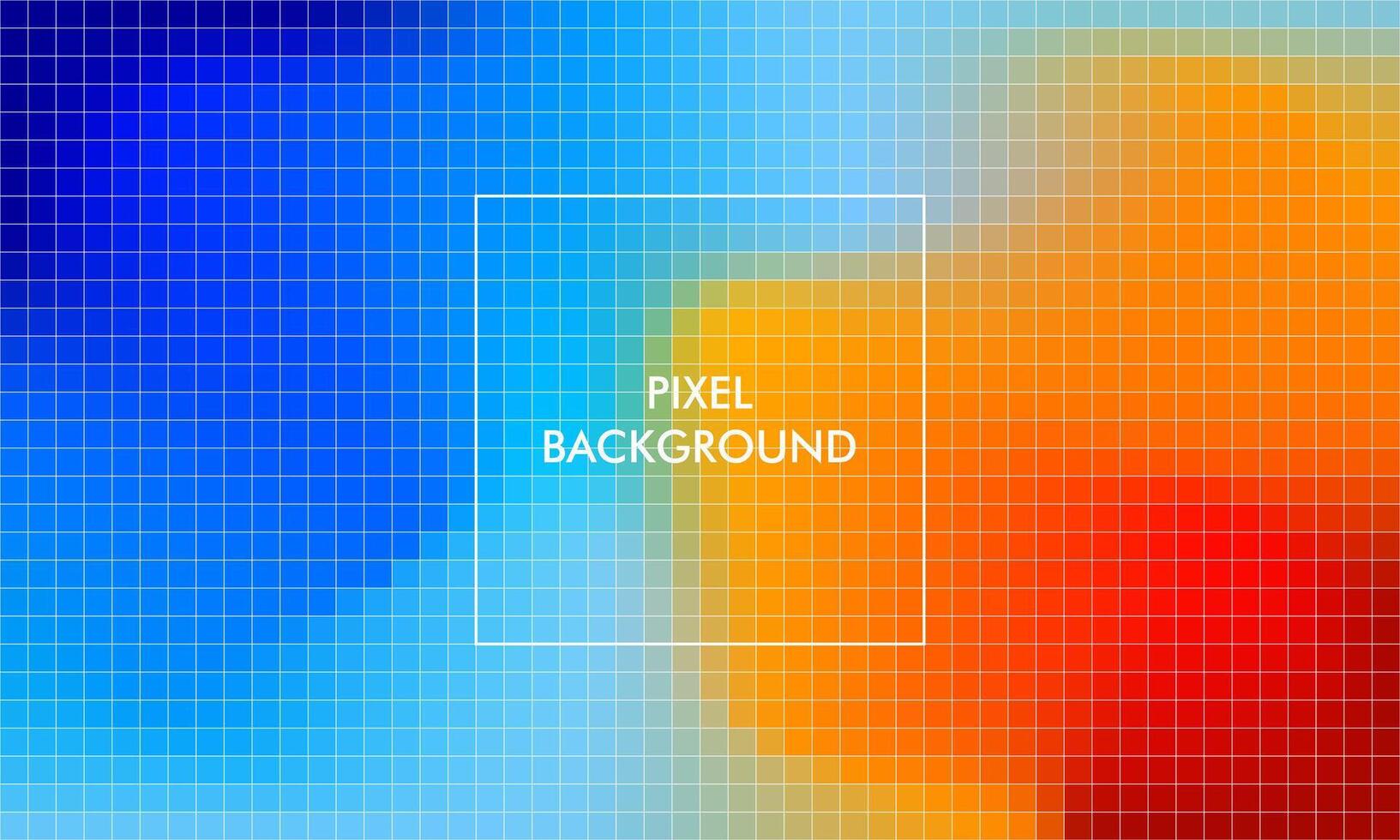 pixel gradient texture abstract background with colorful color vector