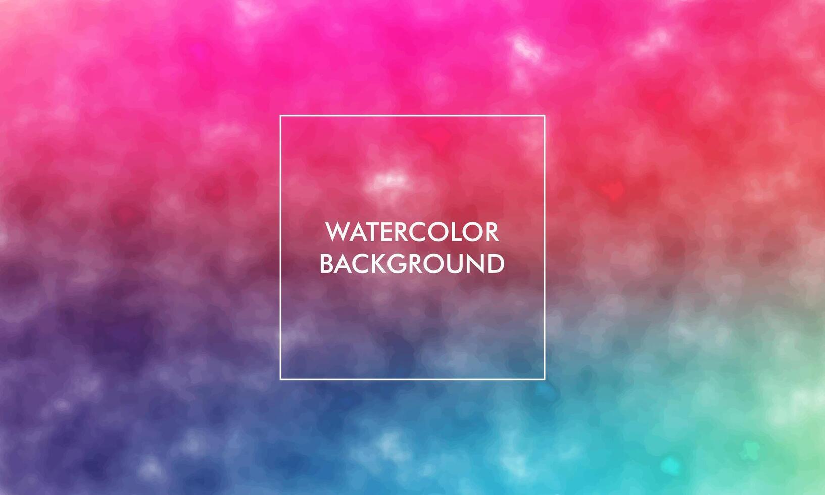 Watercolor Gradient mesh abstract blur texture background with colorful color vector