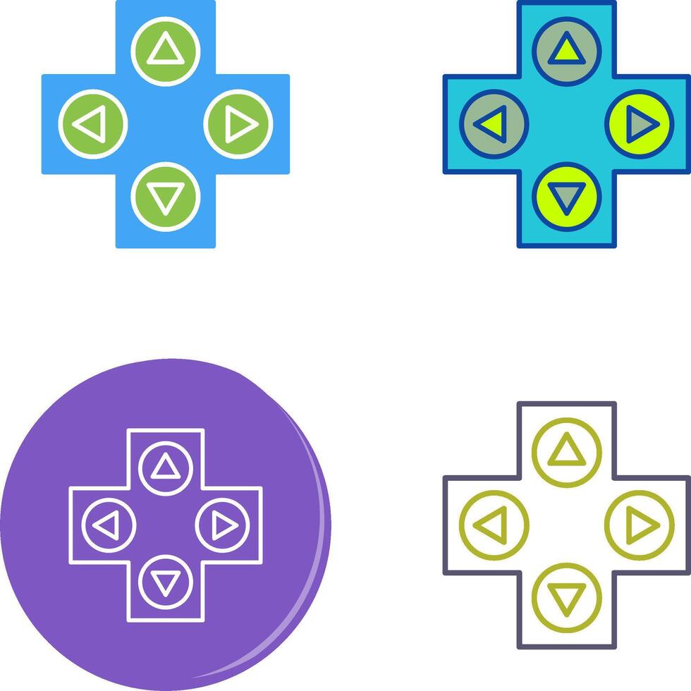 Unique Gaming Control Icon Design 44032924 Vector Art at Vecteezy
