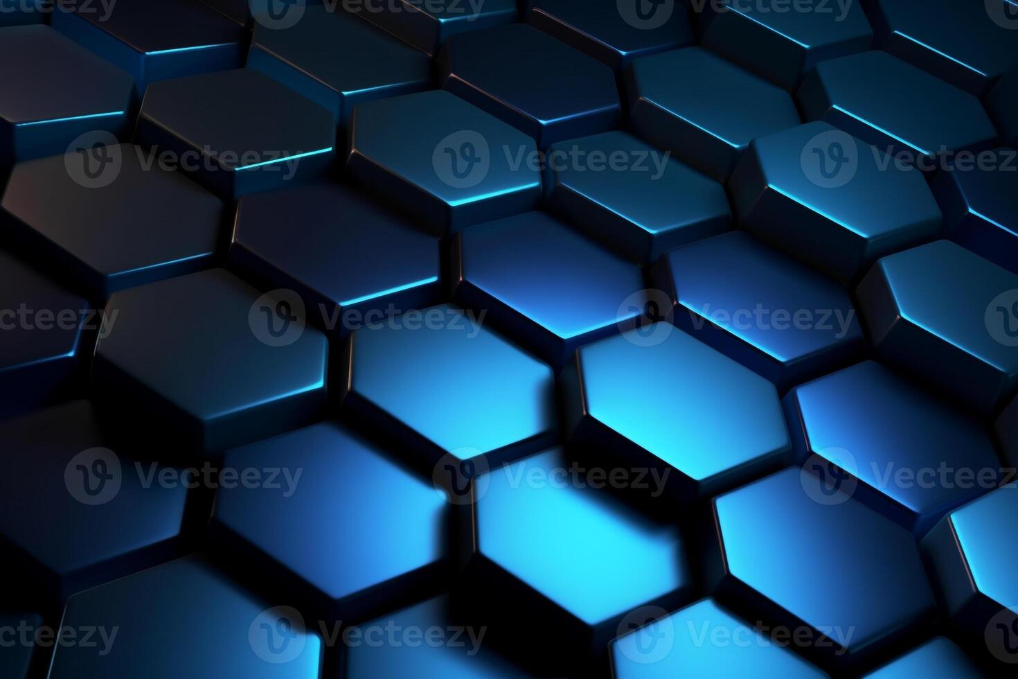 Abstract background hexagons glass pattern geometric crystals abstract photo