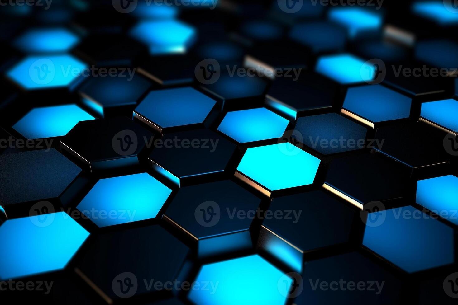 Abstract background hexagons glass pattern geometric crystals abstract photo