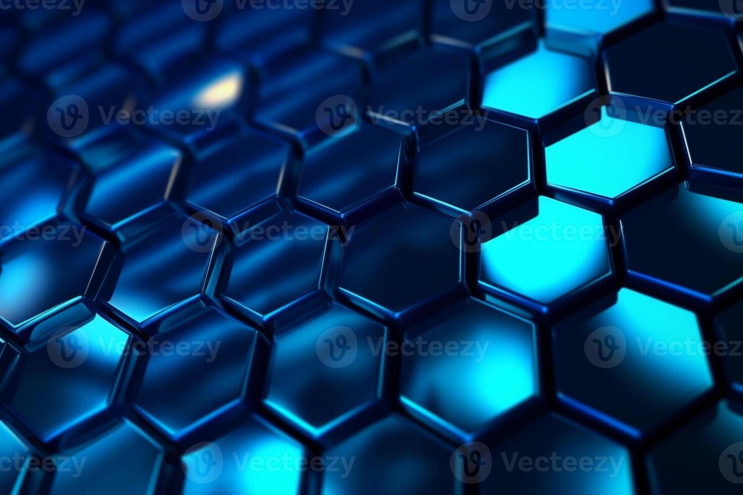 Abstract background hexagons glass pattern geometric crystals abstract photo