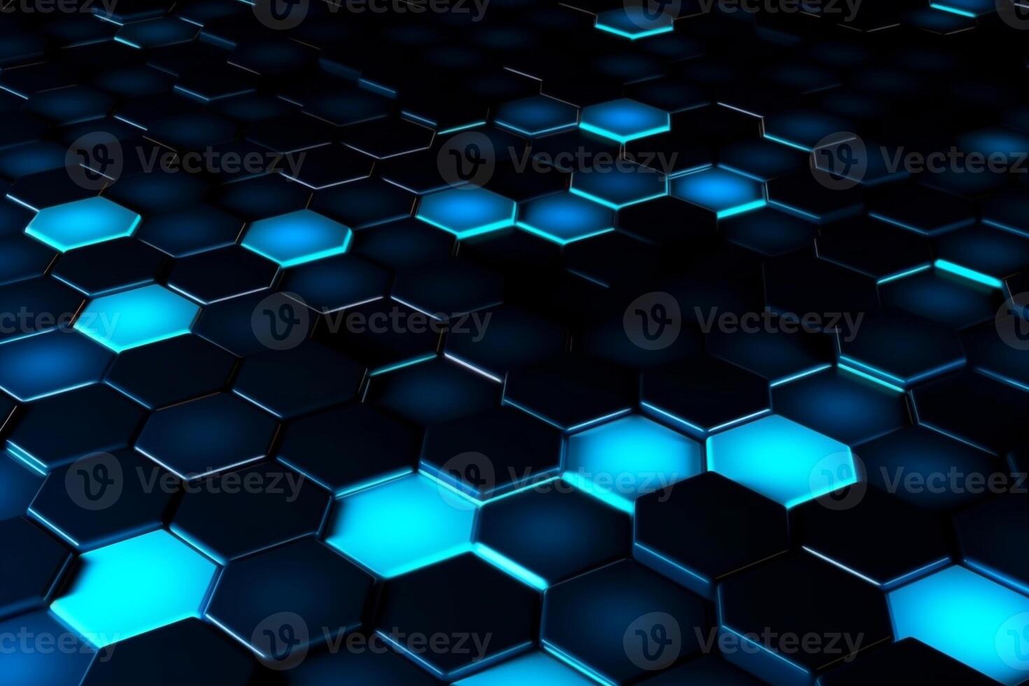 Abstract background hexagons glass pattern geometric crystals abstract photo