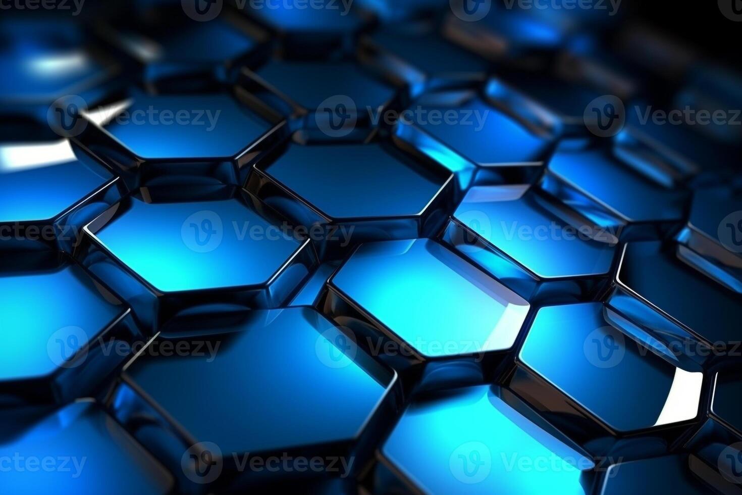 Abstract background hexagons glass pattern geometric crystals abstract photo