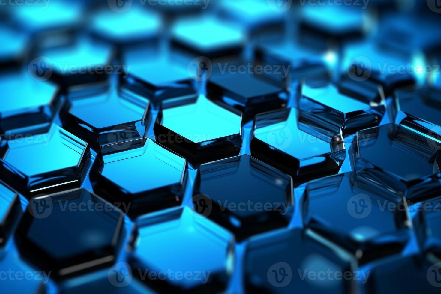 Abstract background hexagons glass pattern geometric crystals abstract photo