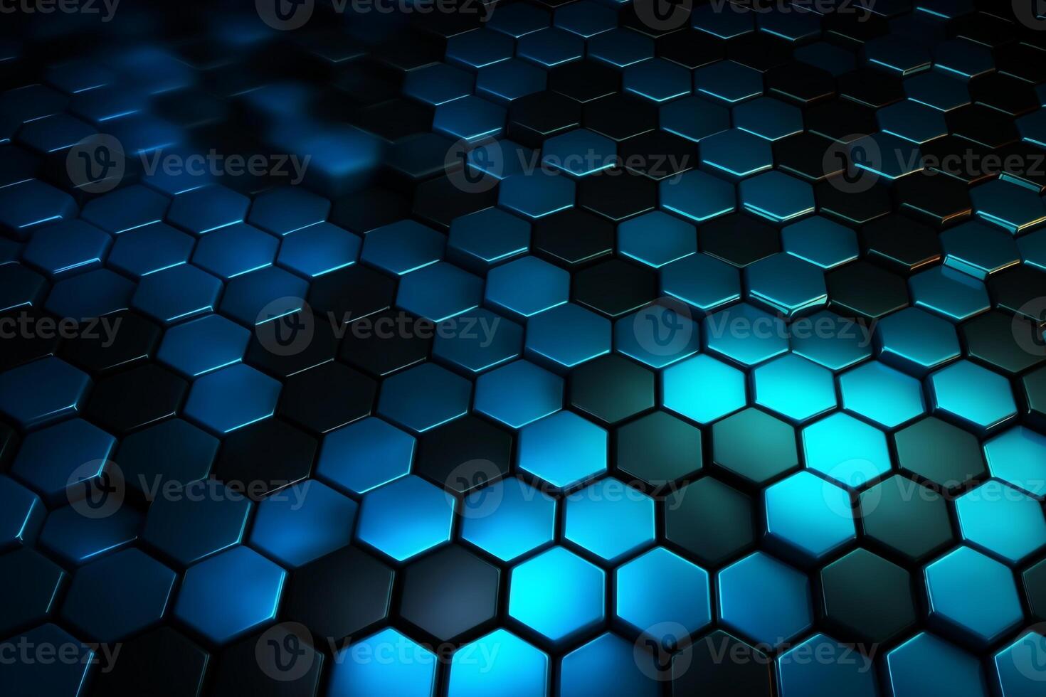 Abstract background hexagons glass pattern geometric crystals abstract photo