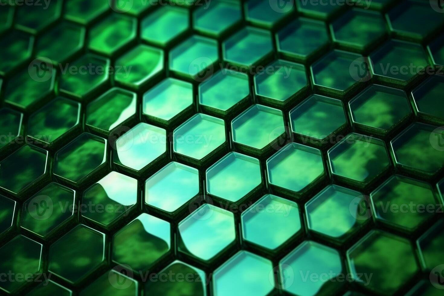 Abstract background hexagons glass pattern geometric crystals abstract photo