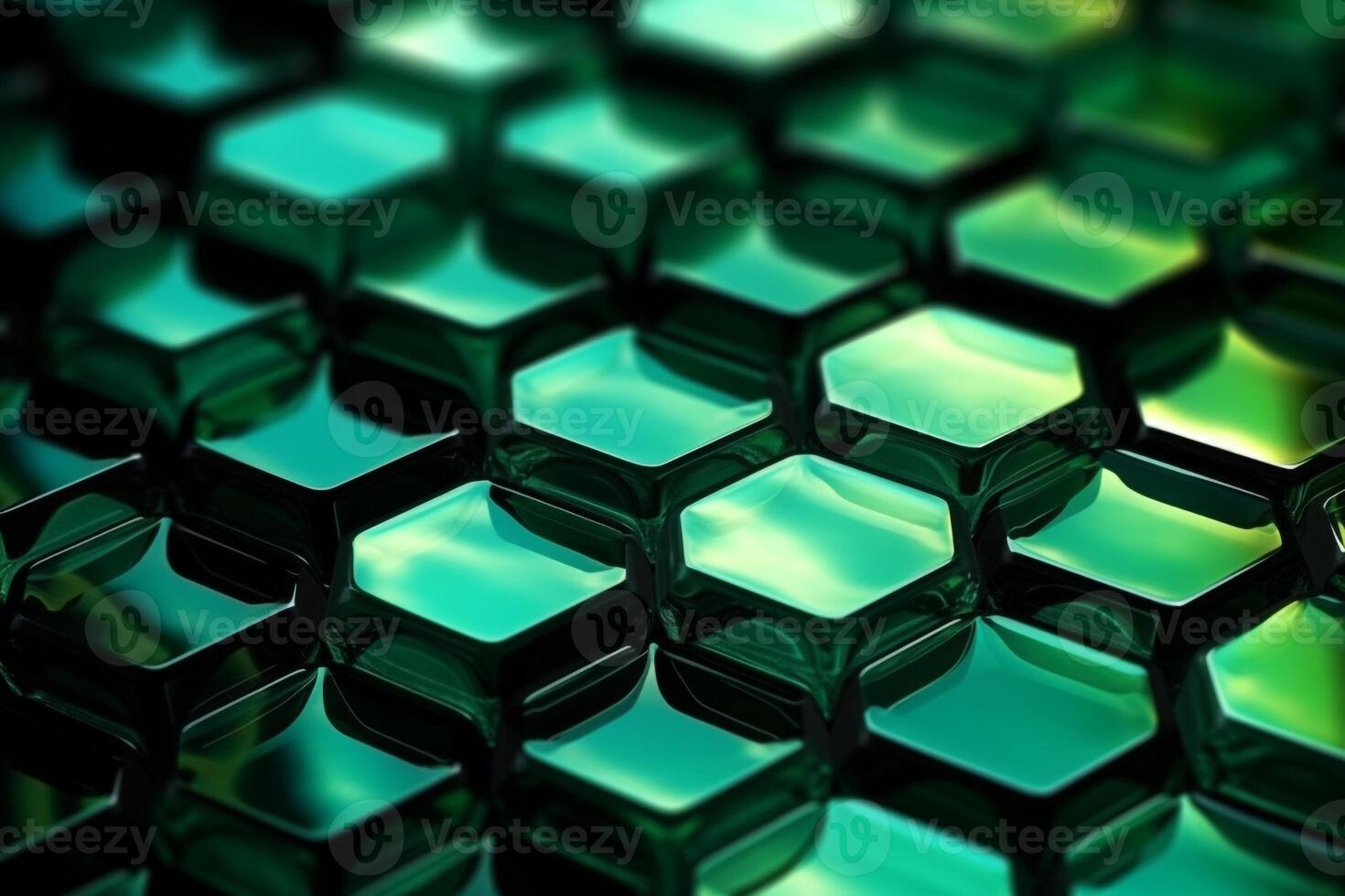 Abstract background hexagons glass pattern geometric crystals abstract photo