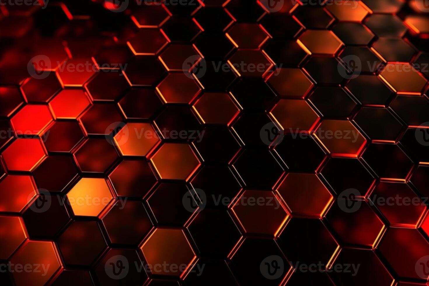 Abstract background hexagons glass pattern geometric crystals abstract photo